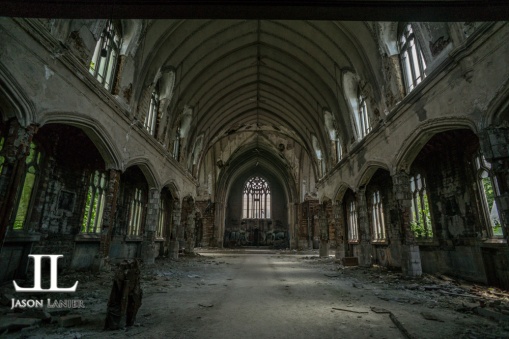 Abandoned Saint Agnes Cathedral Detroit-7
